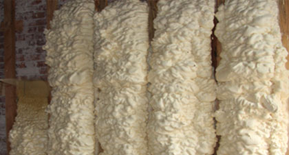 open-cell spray foam for Waco applications