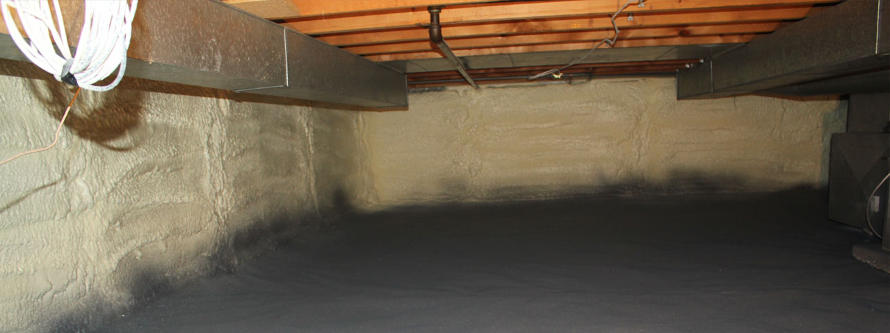 Waco spray foam insulation for crawl spaces